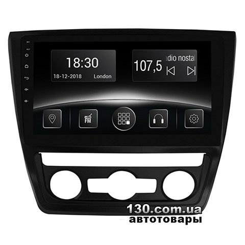 Штатная магнитола Gazer CM5510-5LA на Android с WiFi, GPS навигацией и Bluetooth для Skoda