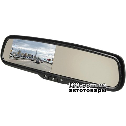 Gazer MUR7100 — зеркало с видеорегистратором на штатное крепление с дисплеем 4,3", HDR, GPS и автозатемнением