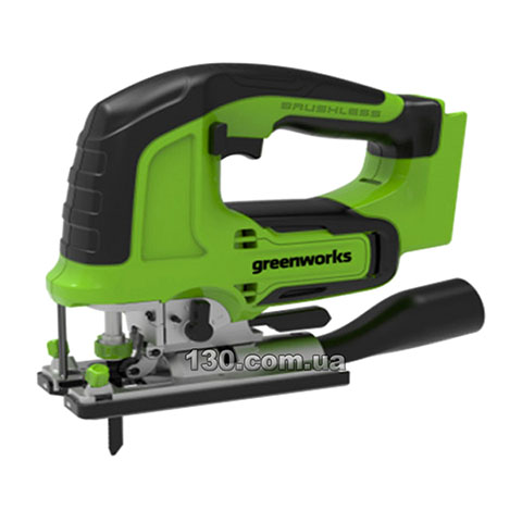 Електролобзик Greenworks G24JS акумуляторний (без акумулятора)