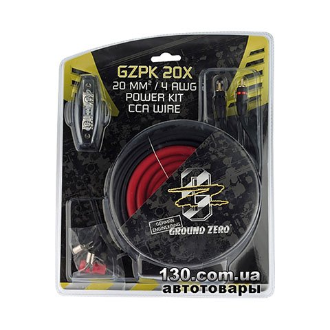 Ground Zero GZPK 20X-II — інсталяційний комплект