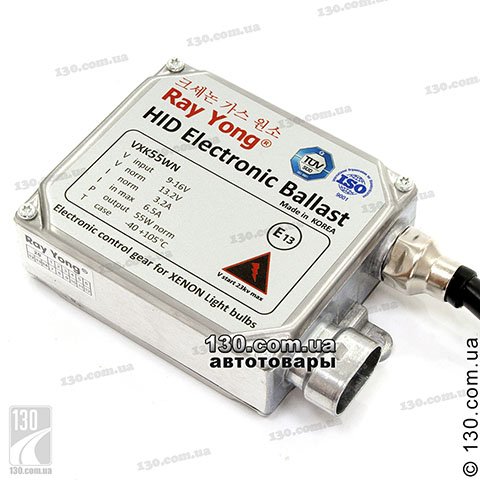 HID electronic ballast Ray Yong 55 W CAN bus