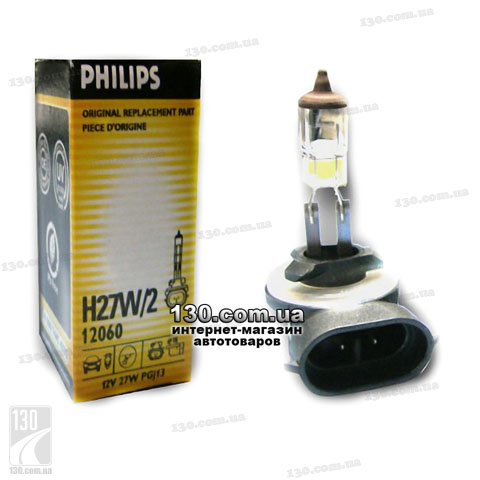 Philips H27W/2 12 В 27 Вт (12060) — галогеновая лампа