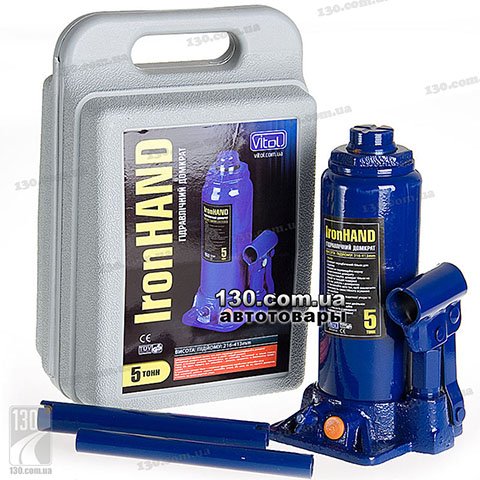 Vitol DB-05004K — hydraulic bottle jack 5 t