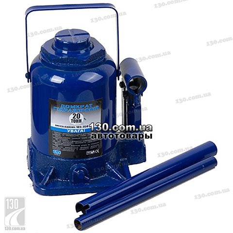 Hydraulic bottle jack Vitol DB-20002 20 t