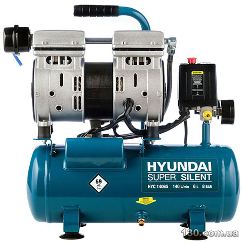 Hyundai HYC 1406 S — компрессор с прямым приводом и ресивером