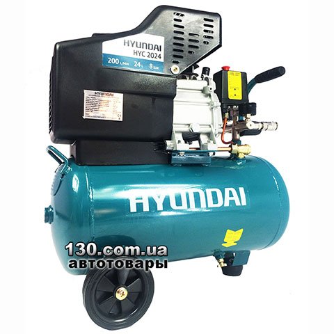 Hyundai HYC 2024 — direct drive compressor with receiver