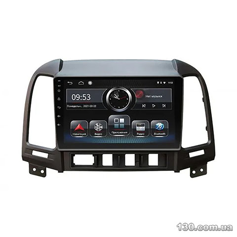 Штатная магнитола Incar PGA2-2408 на Android с GPS-навигацией, Bluetooth и встроенным DSP для Hyundai Santa Fe 2006-2012