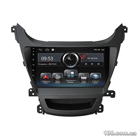 Штатная магнитола Incar PGA2-2464 на Android с GPS-навигацией, Bluetooth и встроенным DSP для Hyundai Elantra 2014-2015