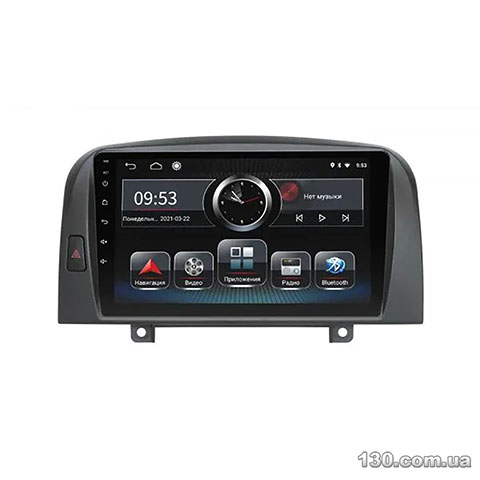Штатная магнитола Incar PGA2-2490 на Android с GPS-навигацией, Bluetooth и встроенным DSP для Hyundai Sonata (NF) 2009-2010 cond