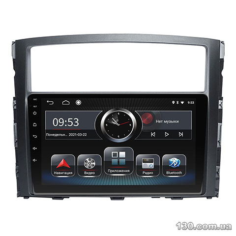 Штатная магнитола Incar PGA2-6104RF на Android с GPS-навигацией, Bluetooth и встроенным DSP для Mitsubishi Pajero Wagon