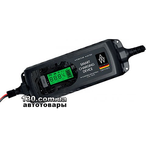 Intelligent Auto Welle AW05-1204 6/12 V, 0.8 / 3.8 A charger for car battery and motorcycle