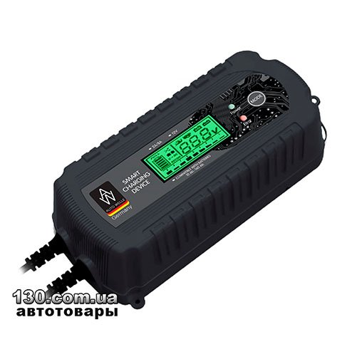 Інтелектуальний зарядний пристрій Auto Welle AW05-1208 12 В, 8 А для акумулятора легкового авто, джипа, мікроавтобуса та мотоцикла