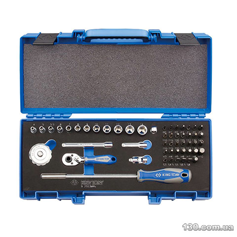 Socket set KING TONY 2553MRV