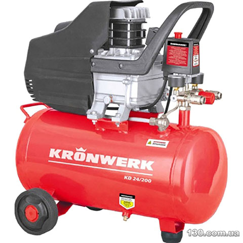 Compressor with receiver KRONWERK KD 24/200