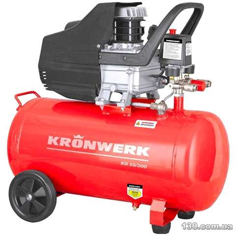 Compressor with receiver KRONWERK KD 50/200