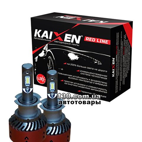 Car led lamps Kaixen Red Line H3 35 W