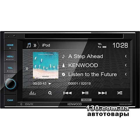 DVD/USB автомагнітола Kenwood DDX4019BT з вбудованим DSP з Bluetooth