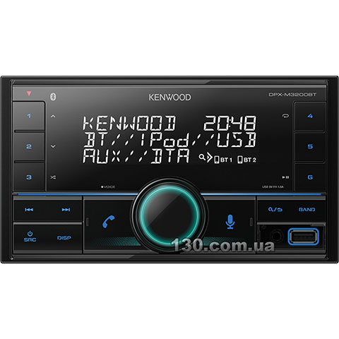 Kenwood DPXM3200BT — медиа-станция с Bluetooth