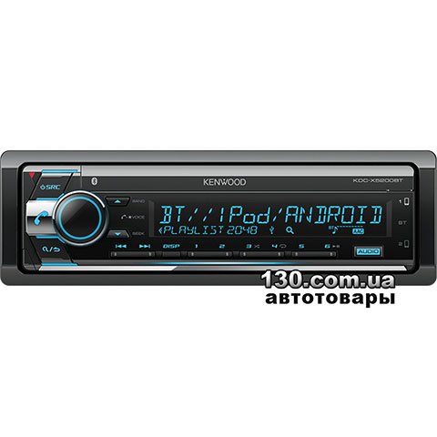 Kenwood KDC-X5200BT — CD/USB автомагнитола со встроенным DSP и Bluetooth
