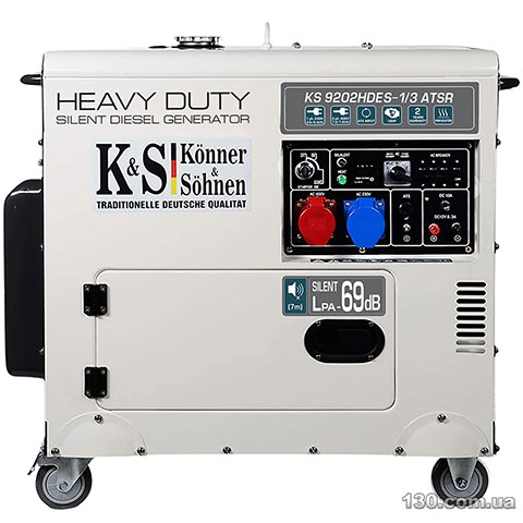 Konner&Sohnen KS 9202HDES-1/3 ATSR — diesel generator