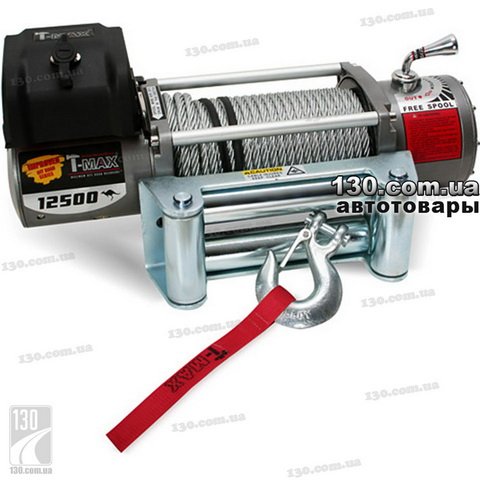 Lifter winch T-MAX EW-12500 24 V 5,665 t Improved Offroad Series 7346200