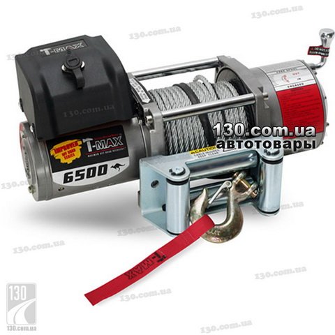 Lifter winch T-MAX EW-6500 12 V 2,95 t Improved Offroad Series