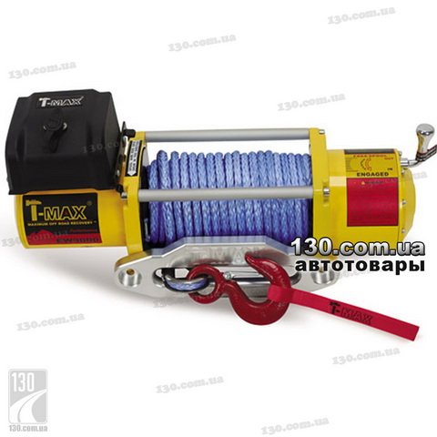 Lifter winch T-MAX PEW-9000 12 V 4,1 t Performance Series synth. cord (9,1 mm) 30 m