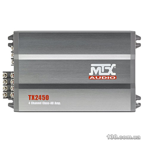 MTX TX2.450 — автомобильный усилитель звука четырехканальный