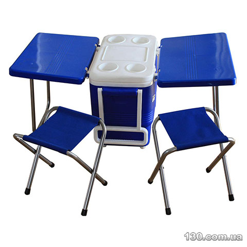 Термобокс Mazhura 45 л mz1034 + стол со стульями