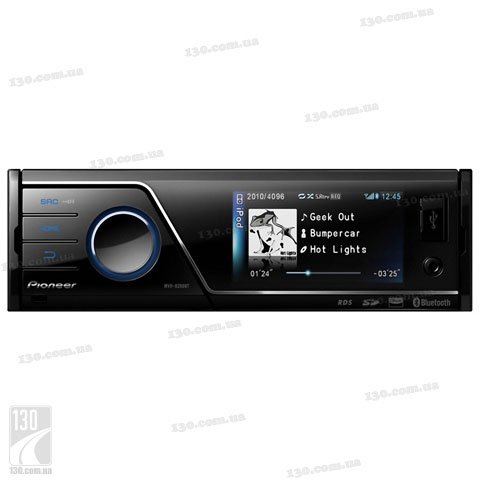 Pioneer MVH-8200BT — медиа-ресивер с Bluetooth