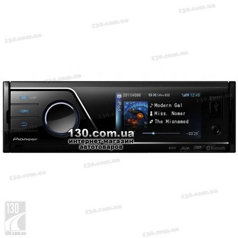Pioneer MVH-8300BT — медиа-ресивер с Bluetooth