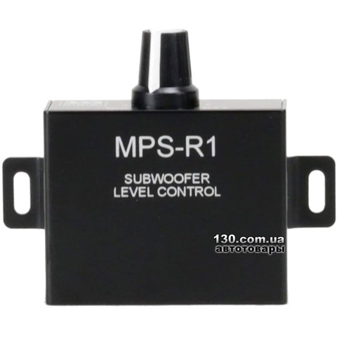 Morel MPS-R1 — bass control