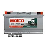 Car battery Mutlu AGM.L5.95.090.A 95AH EU right “+”