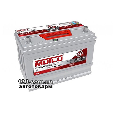 Car battery Mutlu D31.100.085.C 12 V 100AH ASIA right “+”