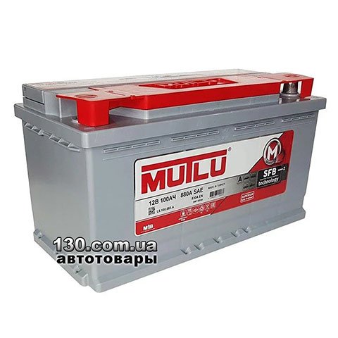 Car battery Mutlu L5.100.083.A 12 V 100AH EU right “+”