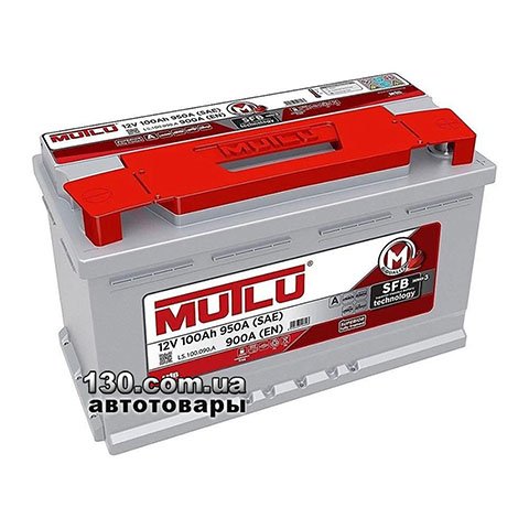 Car battery Mutlu L5.100.090.A 12 V 100AH EU right “+”