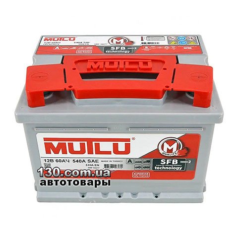Car battery Mutlu LB2.60.051.A 12 V 60AH EU right “+”