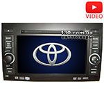 Штатная магнитола Hits HT 6810 BG GPS с GPS навигацией и Bluetooth для Toyota Prado 120