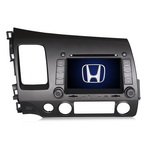 Штатная магнитола Klarson KSN 7052 с GPS навигацией и Bluetooth для Honda Civic 4D