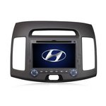 Штатная магнитола Motevo GTV-HDE2 с GPS навигацией и Bluetooth для Hyundai Elantra
