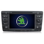 Штатная магнитола Motevo GTV-SO1 с GPS навигацией и Bluetooth для Skoda Octavia