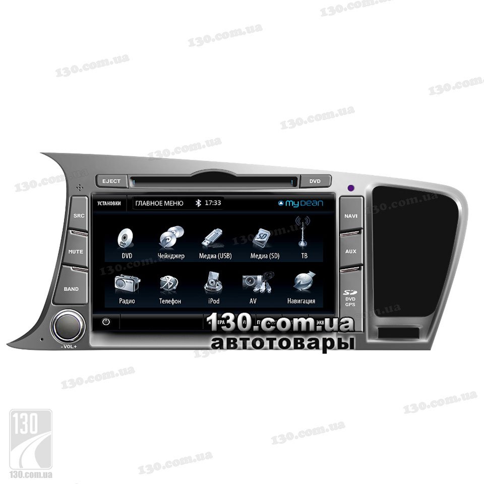 MyDean 7166 — штатная магнитола с GPS навигацией и Bluetooth для Kia ...