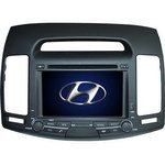 Штатная магнитола PMS HEL-6011 с GPS навигацией для Hyundai Elantra 09