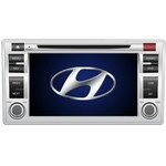 Штатная магнитола Roadrover C6208HS с GPS навигацией и Bluetooth для Hyundai Santa Fe + Подарок
