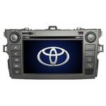 Штатная магнитола Roadrover C7002TC с GPS навигацией и Bluetooth для Toyota Corolla + Подарок