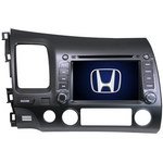 Штатная магнитола Roadrover C7013HC с GPS навигацией и Bluetooth для Honda Civic + Подарок