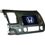 Штатная магнитола Synteco Civic HD Kn с GPS навигацией для Honda Civic + Подарок