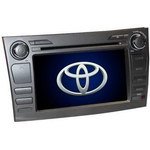 Штатная магнитола Synteco Corolla HD Kn с GPS навигацией для Toyota Corolla + Подарок