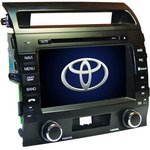 Штатная магнитола Synteco LC 200 HD Kn с GPS навигацией для Toyota Land Cruiser 200 + Подарок