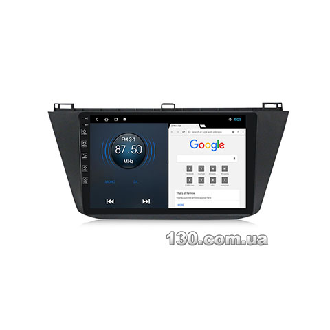 Native reciever TORSSEN F10464 4G Android, with Wi-Fi, Bluetooth, 64Gb, DSP, 4G LTE, CARPLAY for Volkswagen Tiguan 2017+